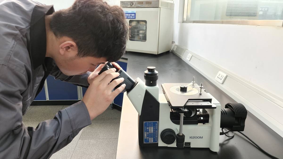 Metallographic analysis