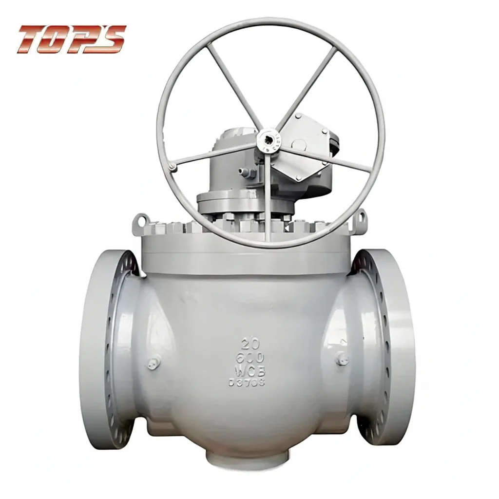 Top entry ball valves
