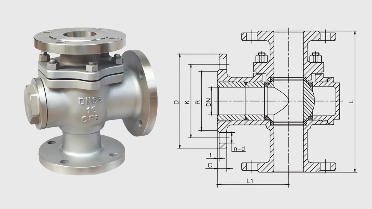 3 way ball valve